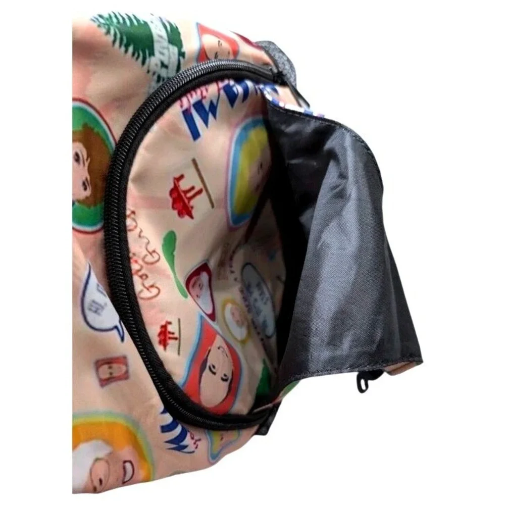 The Golden Girls Character Print Crossbody Sling Bag Backpack ~ Adjustable